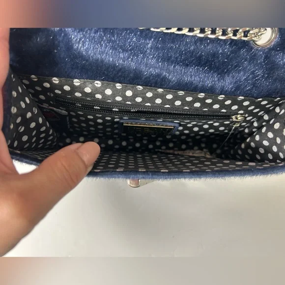 Urban Expressions Jubilee Vegan Faux Calf Hair Clutch - Picture 4 of 9